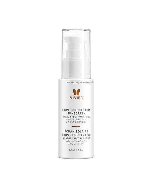 Vivier Triple Protection Sunscreen Broad Spectrum SPF 30